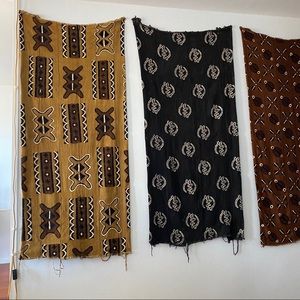 Hand painted Mali Mudcloth